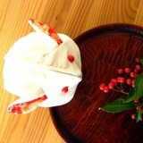 うさぎまんじゅうポーチ　睦月