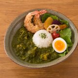 灰釉カレー皿