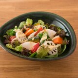 織部釉カレー皿