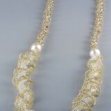 レースのようなネックレス