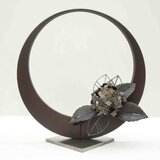 【鉄の植物　カセキの時間シリーズ】OKP-090　天の雫 ーアジサイ　紫陽花ーの画像