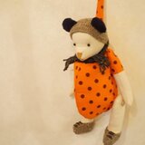 冬支度お散歩クマさんバック