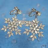 スノークリスタル　イヤリング