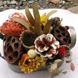 ブリキ缶アレンジ