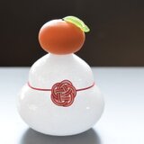 ガラスの鏡餅（大）