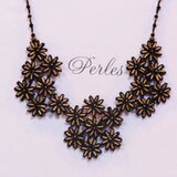 結晶モチーフネックレス