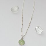 シルバー×大粒プレーナイト ペンダントトップ　1点もの