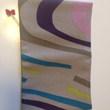 大きい柄のブックカバー