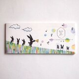 季節限定SALE 一筆箋 「黒ウサギになりたかった 白ウサギのマーチ」の画像