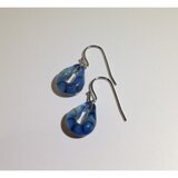 ピアス　ブルーアンバー