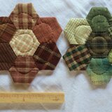 ヘキサゴンのコースター(2枚組み)