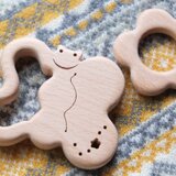 ちょうちょとお花の歯固め