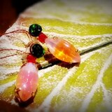 オレンジピアス