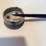 斑唐津 薬味入れ箸置き