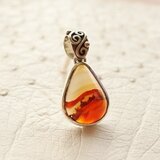 ピクチャーアゲート　SILVER ペンダント