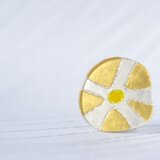 [再販]ASAGAO（ゴールド）/ブローチ