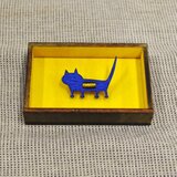 ねこブローチの画像