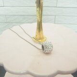 スワロフスキーロンデルネックレスR(クリスタル)