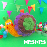 【送料無料】からからアニマルズ☆フラワーつむつむのあみぐるみ