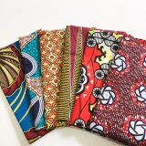 カットクロス（約55×45ｃｍ　前後します）アフリカ布　福袋５枚入り