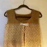 リボンキャミソール・ベージュ