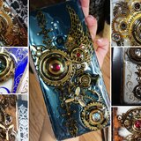 スチームパンクなスマートフォンケース【オーダーメイド】の画像