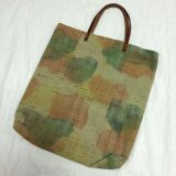 紬帯リメイクのトートバック001