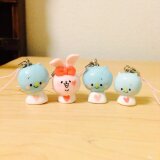 【受注生産】サイのストラップ