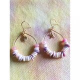 プカシェルのスターフィッシュピアス