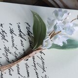 すずらん　ブローチ