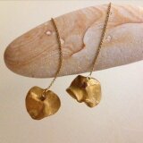 Gold Frill. 陶器ジュエリー（14kgf）