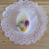 【メッセージ入れ可能】プルメリアの香り　アロマワックスサシェ