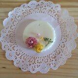 【メッセージ入れ可能】プルメリアの香り　アロマワックスサシェ