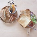 パン皿　アメリカンレッドオーク