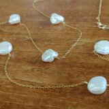 【再販】ケシパールのロングネックレス