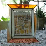 ステンドグラスの写真立て