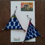 アフリカンテキスタイル　ピアス