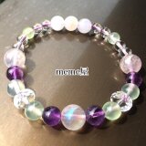 ローズオーラ/プレナイトのブレスレット。