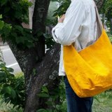 ラミーリネンショルダーバッグ【イエロー】