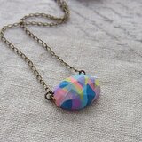 クレイジェム＊一粒ペンダント＊マルチカラー