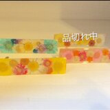 押し花のバレッタ