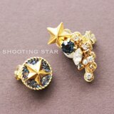 流れ星☆イヤーカフとイヤリングセット