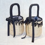 浴衣にあわせるかごバック(レース）