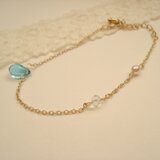 ひとつぶドロップブレスレット