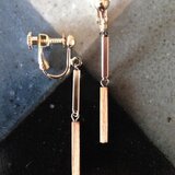 【送料無料】木のピアス/木のイヤリング　nun chuk002