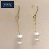 2粒Cottonperl pierce