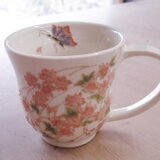花の器　マグカップ桜