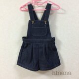 デニムサロペットパンツ
