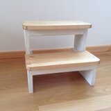 木の踏み台☆ツートンカラー