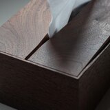 ティッシュケース[ウォールナット２]